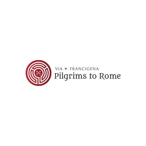 Logo design for Charity Pilgrims to Rome by Bridget Designs
