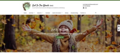 Out to the Woods Community Forest School Website