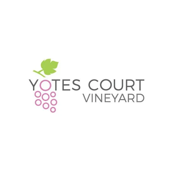 Yotes Court Vineyard Logo Design