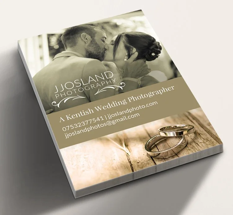 JJosland Wedding Photography Magazine Ad